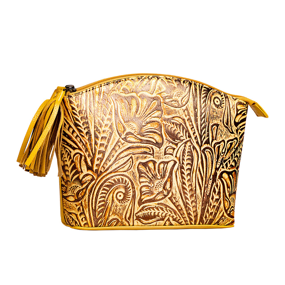 Clarendon Pouch in Yellow - Myra USA