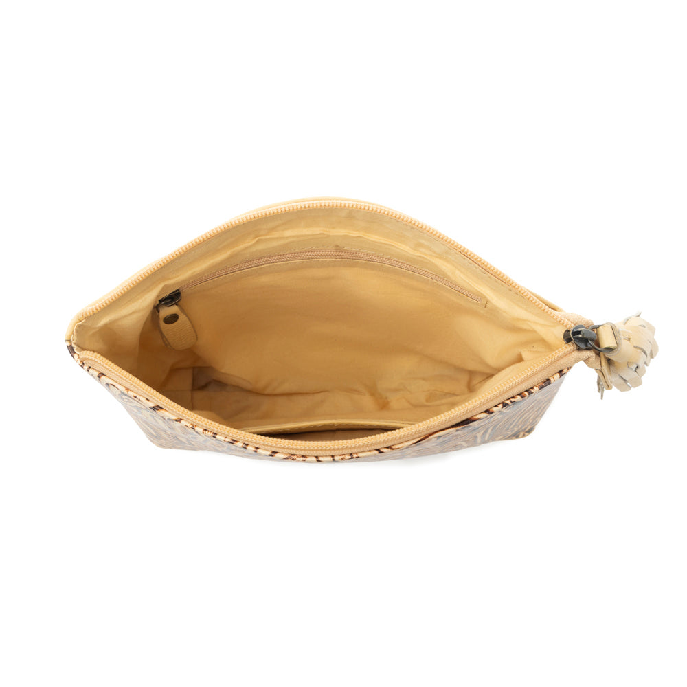 Clarendon Pouch in Yellow - Myra USA