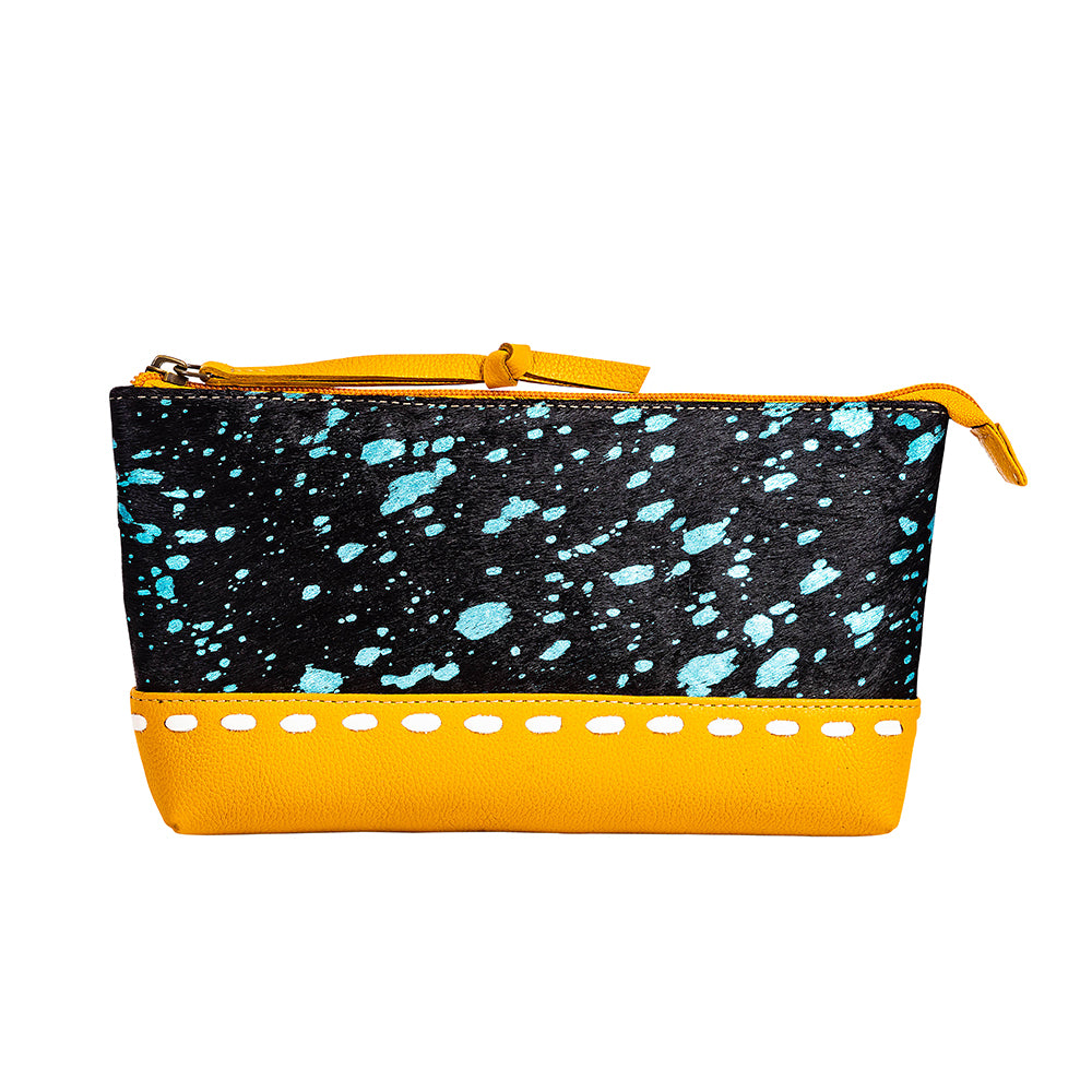 Skyviews Pouch in Yellow - Myra USA