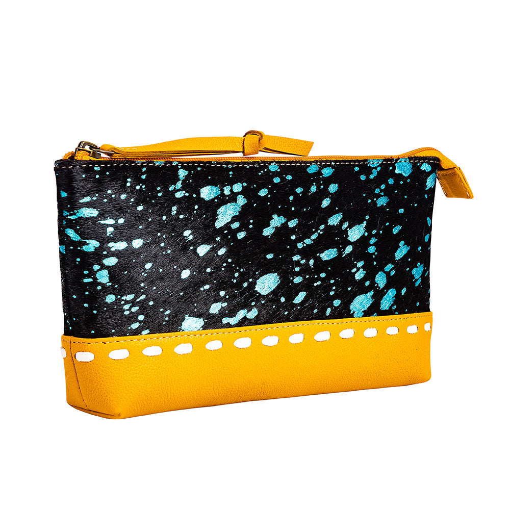 Skyviews Pouch in Yellow - Myra USA