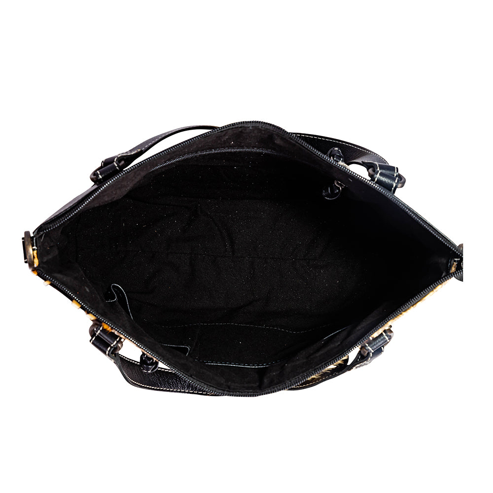 Jaguar Trail Hairon & Leather Bag - Myra USA