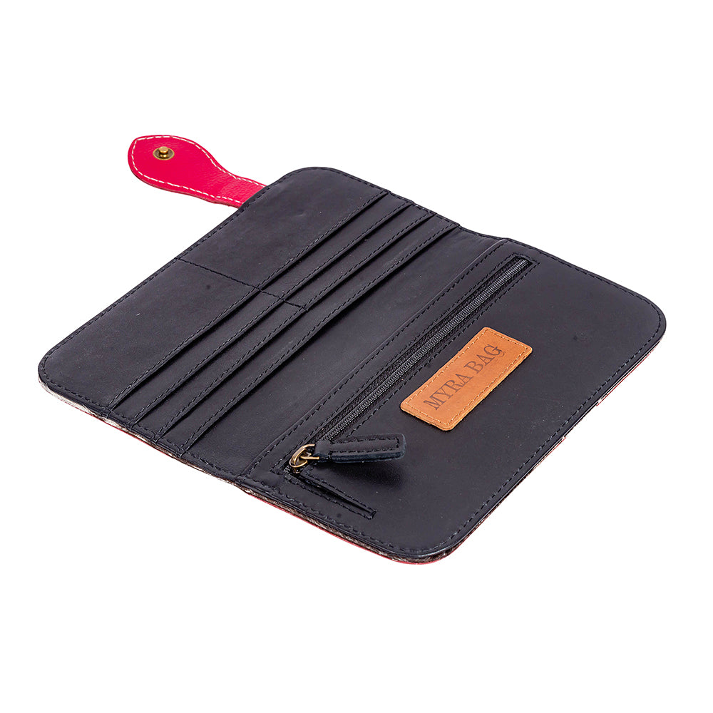 Elkerson Ridge Wallet In Red - Myra USA