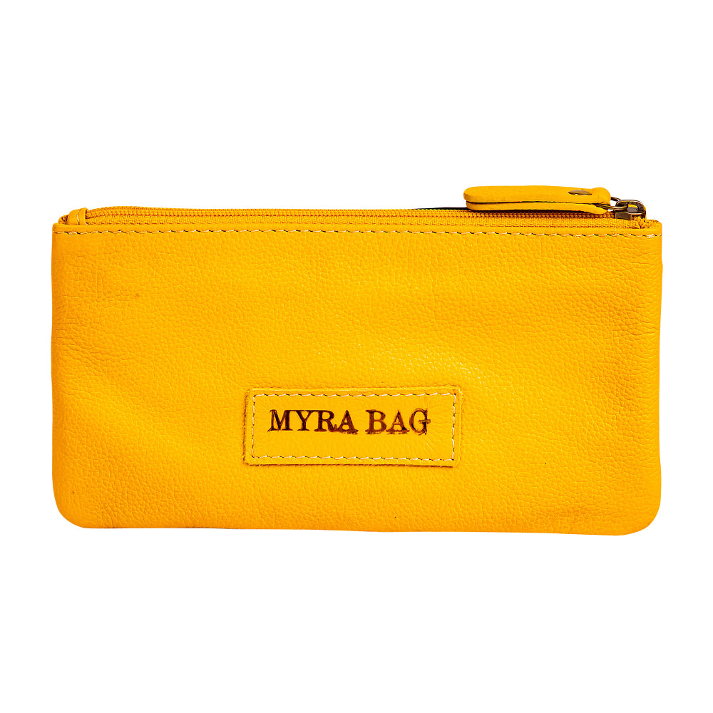 Skyviews Wallet in Yellow - Myra USA