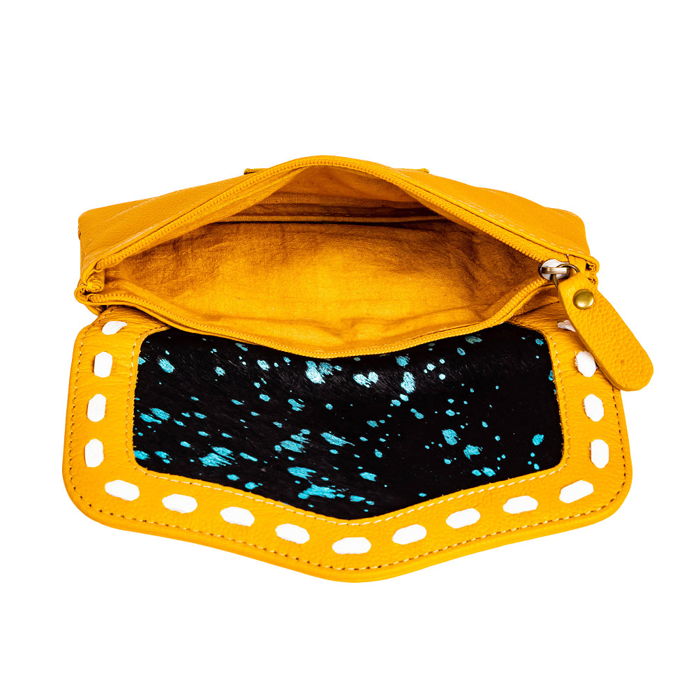 Skyviews Wallet in Yellow - Myra USA