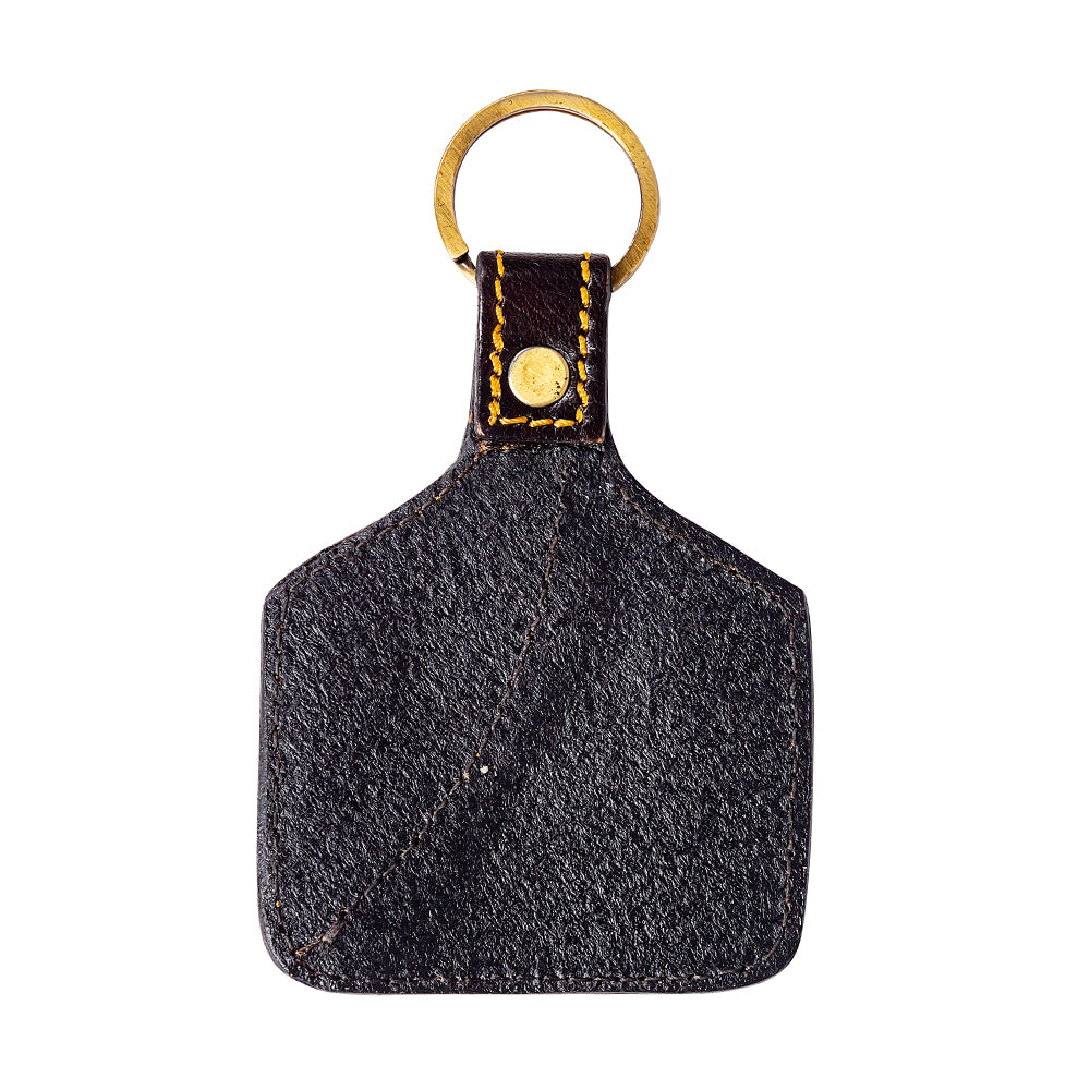 Wild Prairie Hand-tooled Key Fob - Myra USA