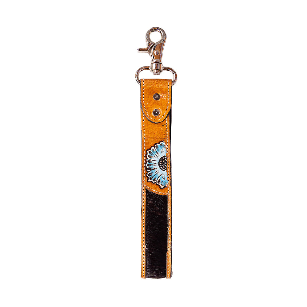 Far & Wide Hand-tooled Key Fob - Myra USA
