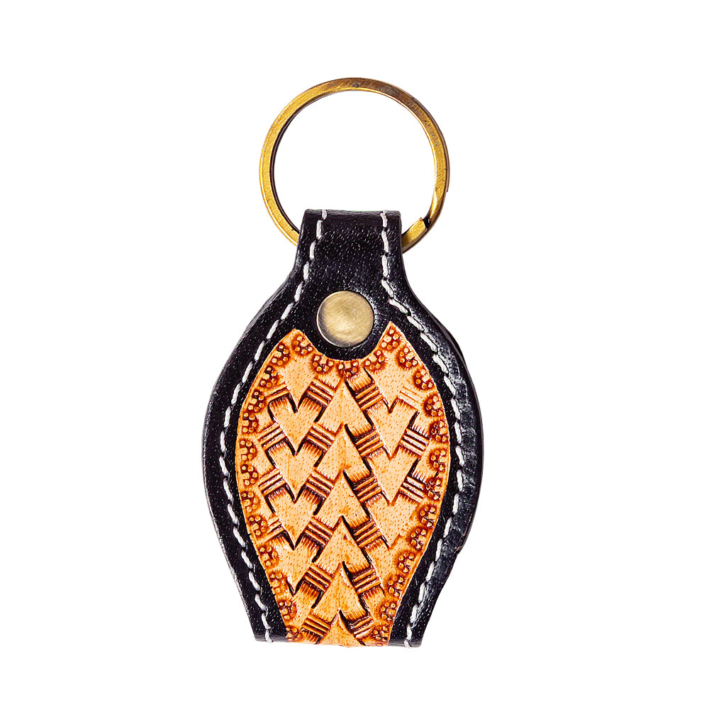 Pines Hand-tooled Key Fob - Myra USA