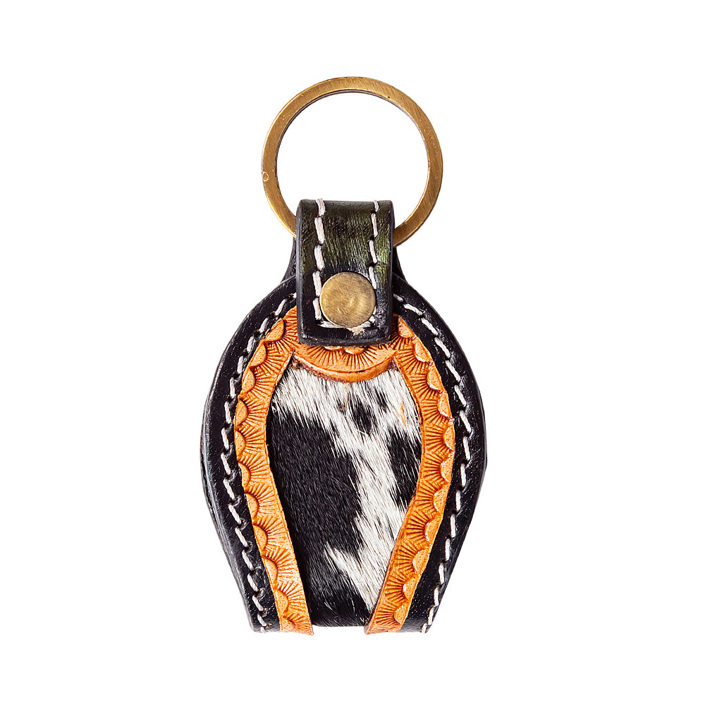 Meriton Hand-tooled Key Fob - Myra USA
