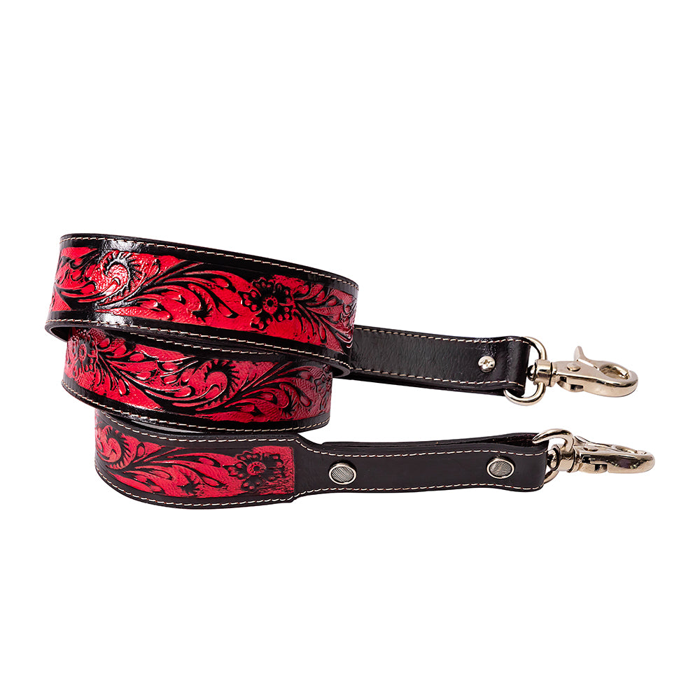 Tambrina Hand-tooled Leather Strap - Myra USA