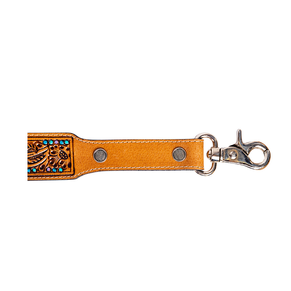 Mika Falls Hand-tooled Leather Strap - Myra USA
