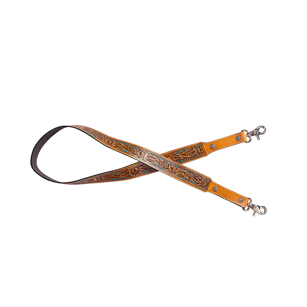 Mika Falls Hand-tooled Leather Strap - Myra USA
