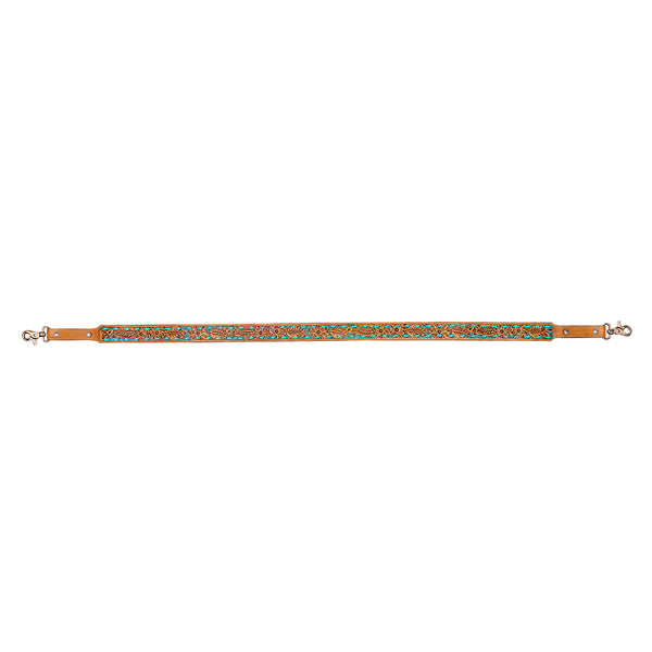 Dakota Bluff Hand-tooled Leather Strap - Myra USA