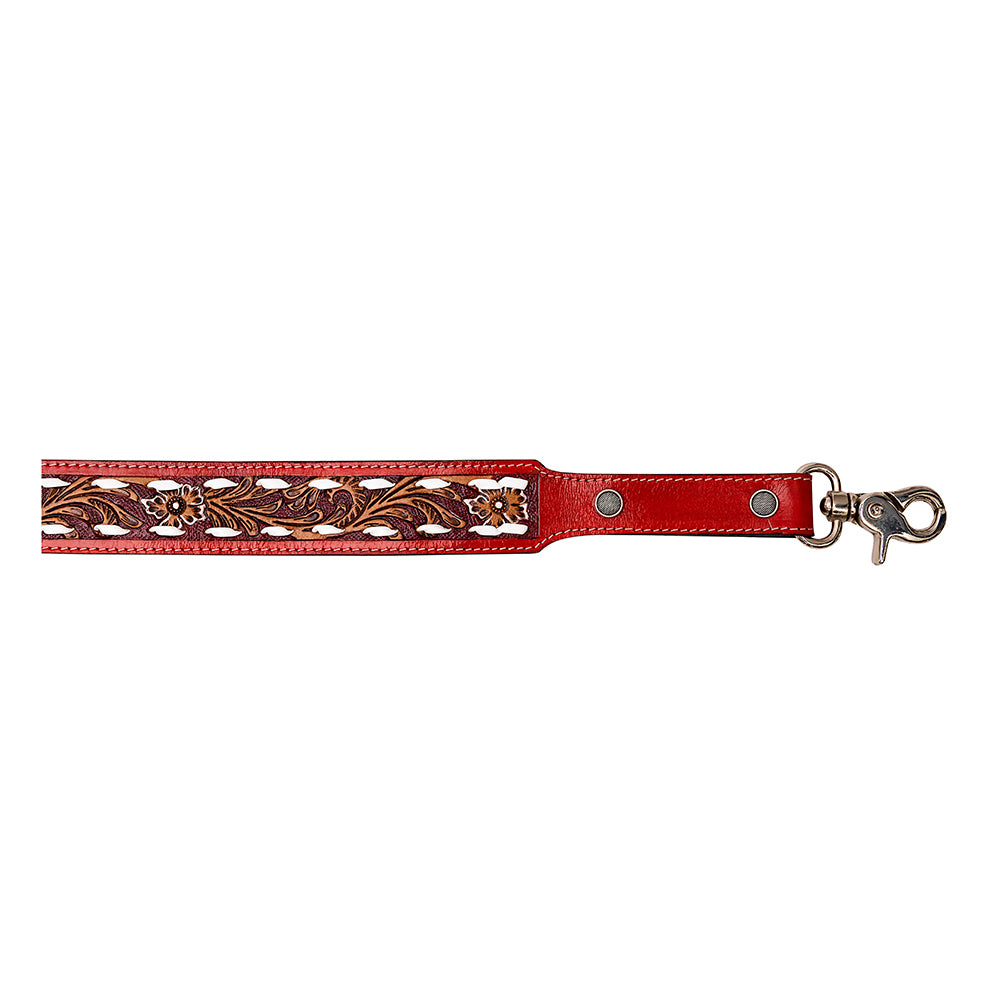 Timmson Trail Hand-tooled Leather Strap - Myra USA