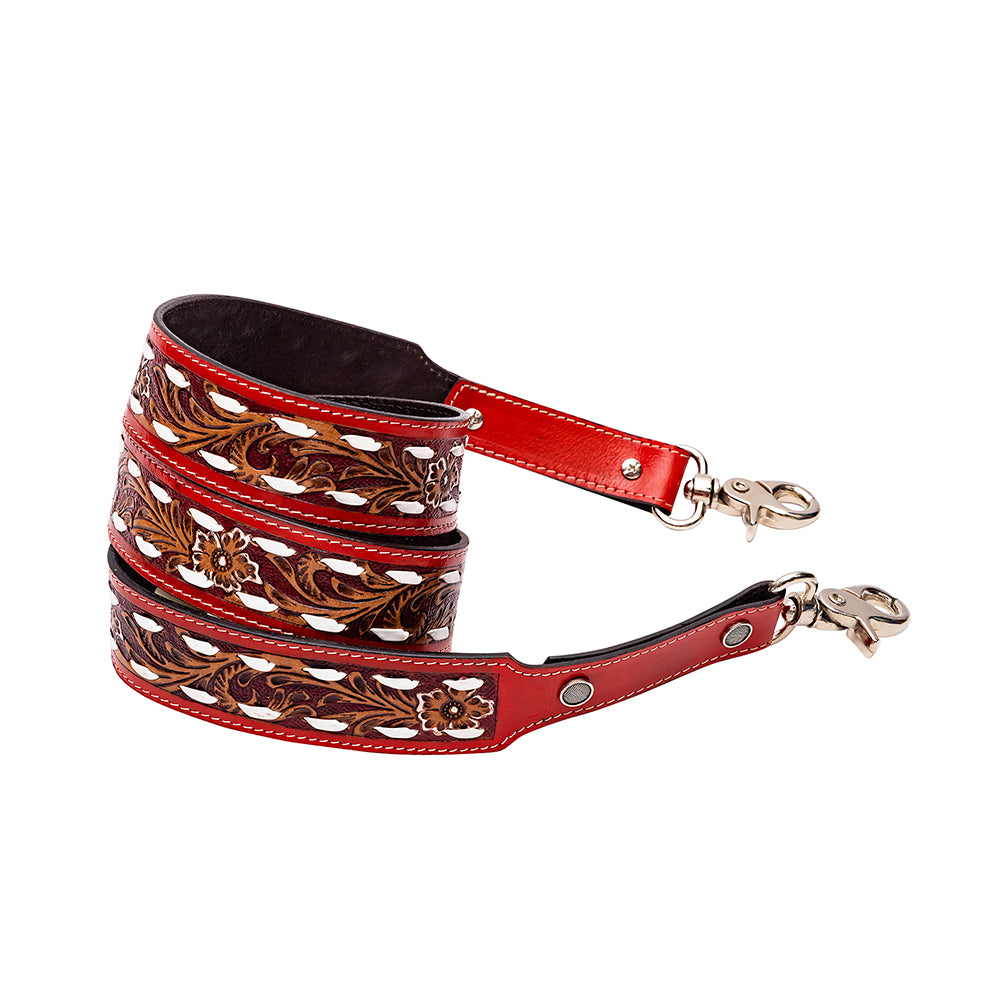 Timmson Trail Hand-tooled Leather Strap - Myra USA