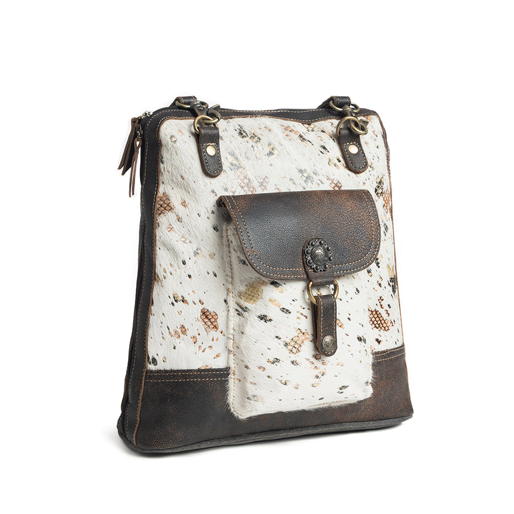 Cliffside Canvas & Hairon Bag - Myra USA