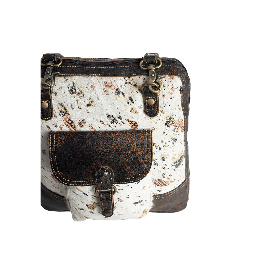 Cliffside Canvas & Hairon Bag - Myra USA