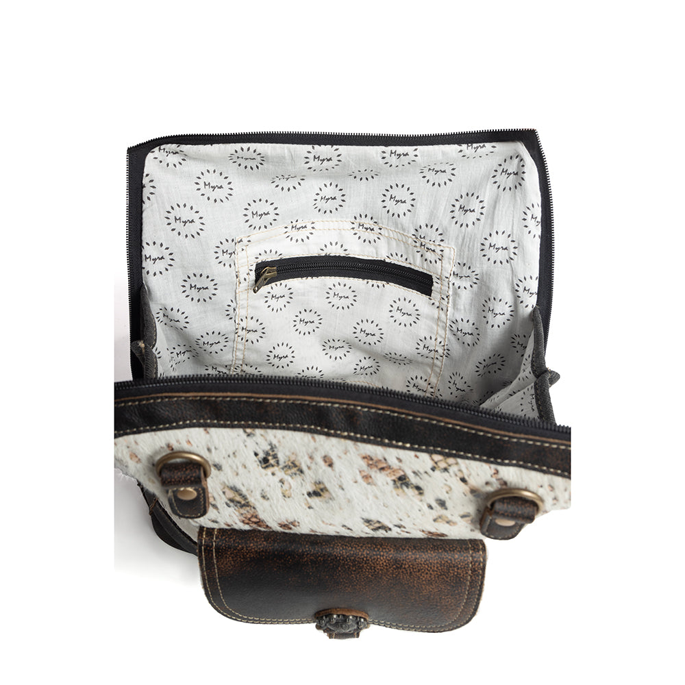 Cliffside Canvas & Hairon Bag - Myra USA
