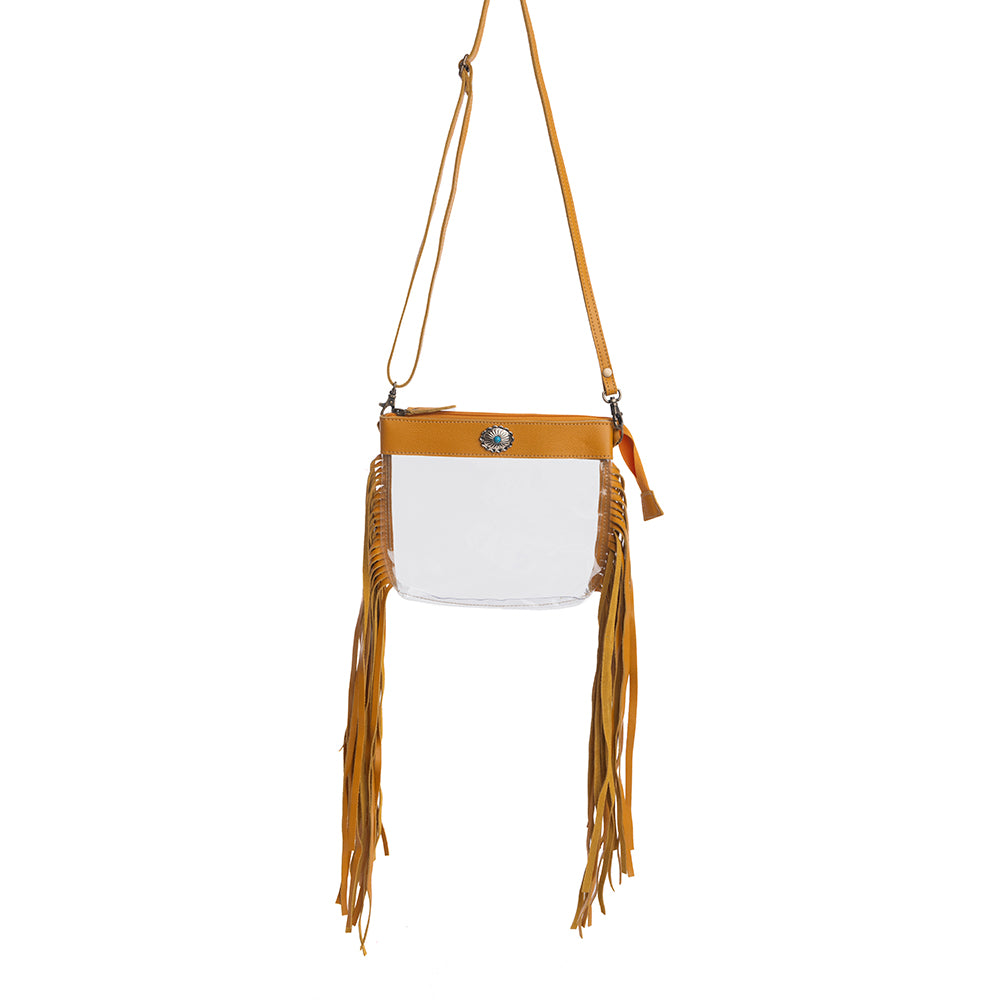 Azura Clear Bag in Sunrise Yellow - Myra USA