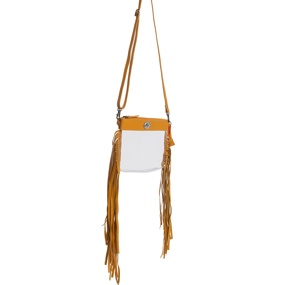 Azura Clear Bag in Sunrise Yellow - Myra USA