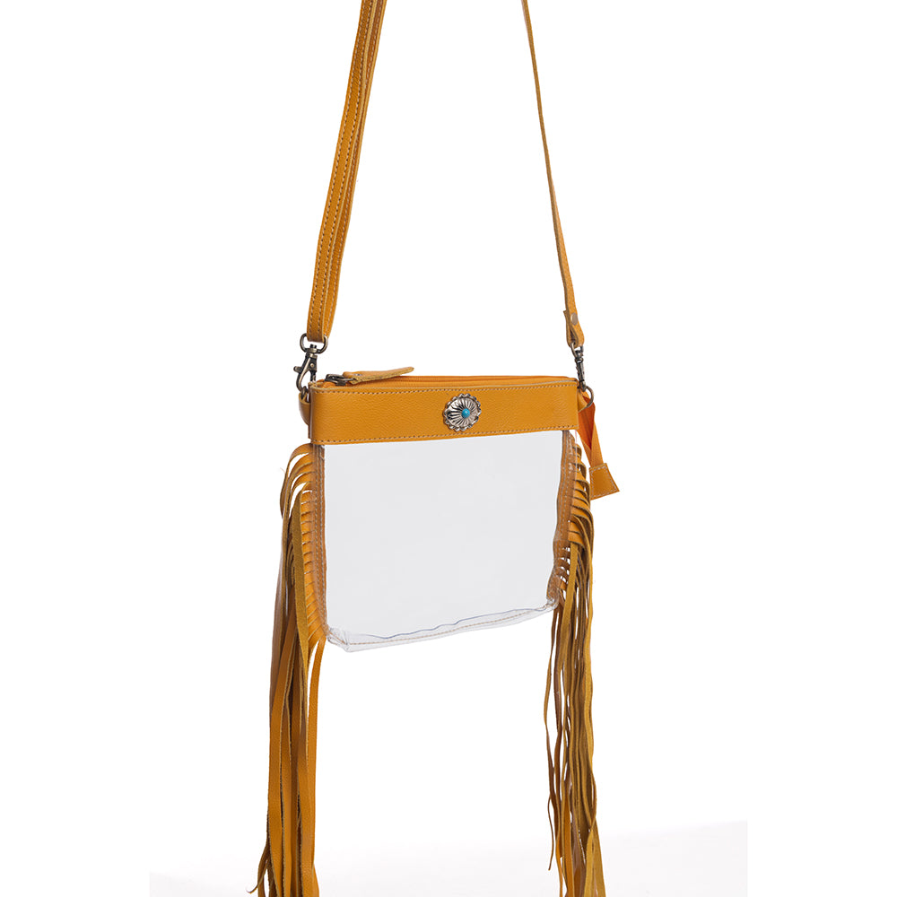 Azura Clear Bag in Sunrise Yellow - Myra USA