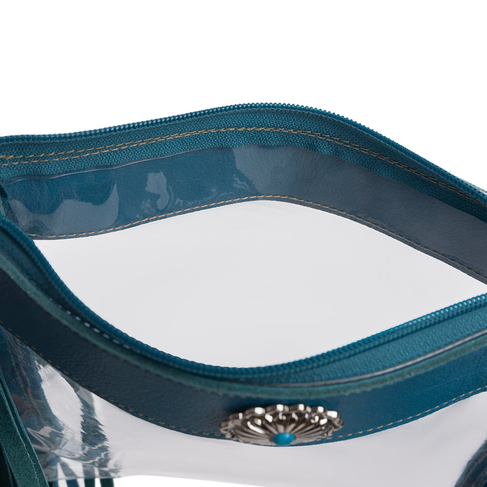 Azura Clear Bag in Blue - Myra USA
