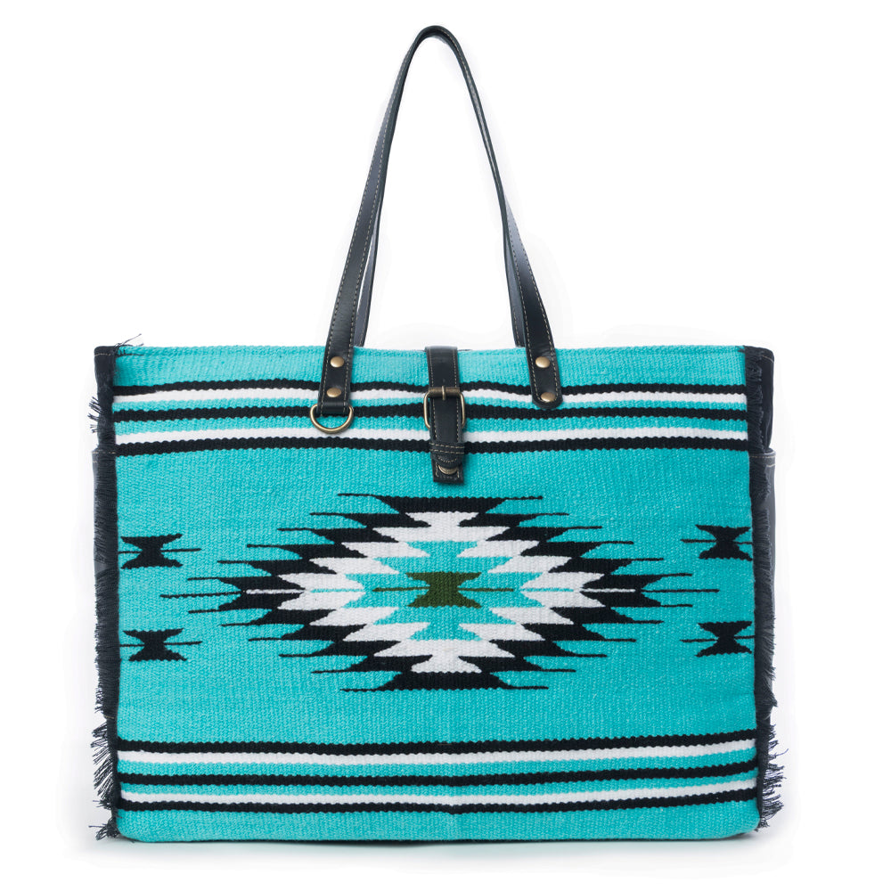 Riverbend Serape Weekender Bag - Myra USA