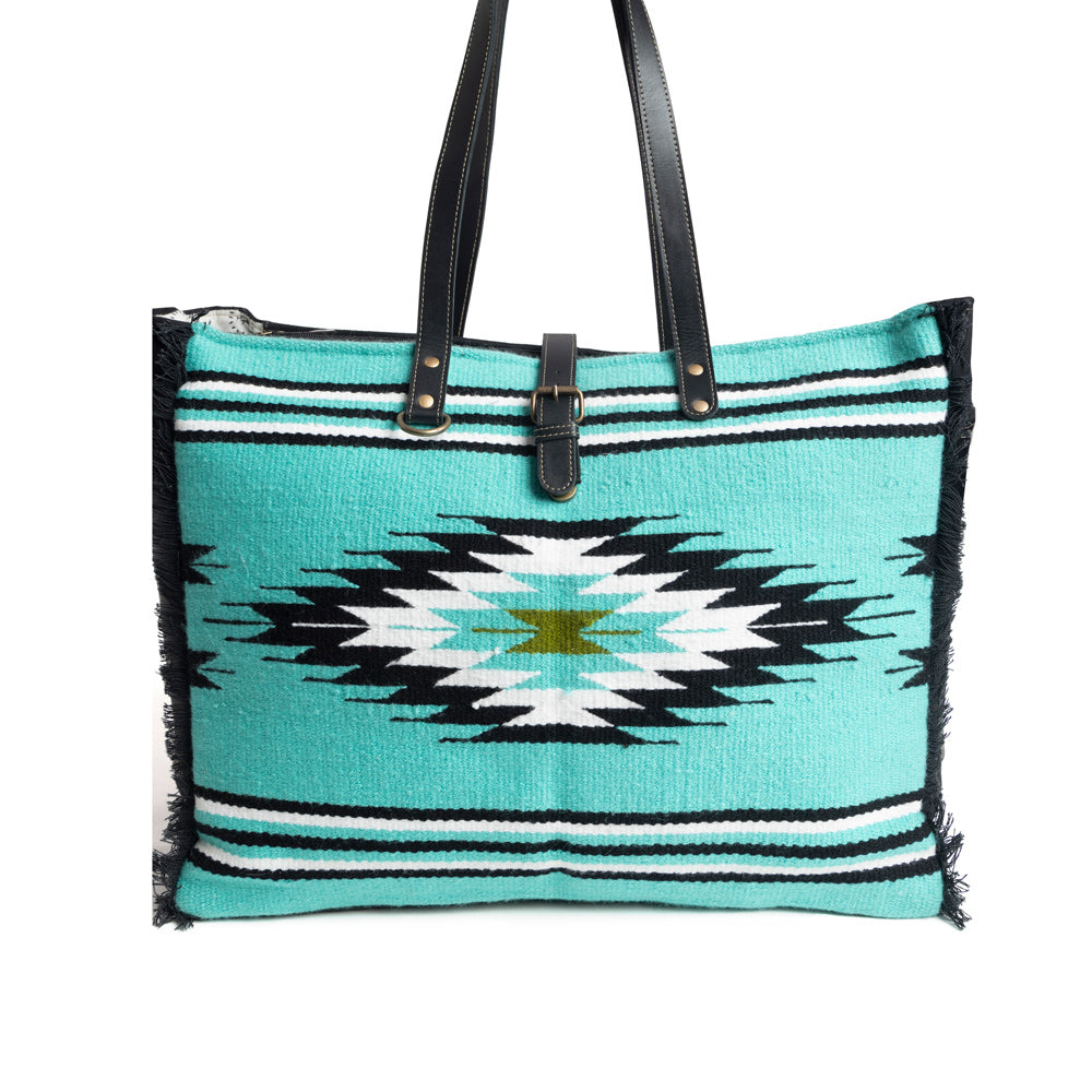 Riverbend Serape Weekender Bag - Myra USA