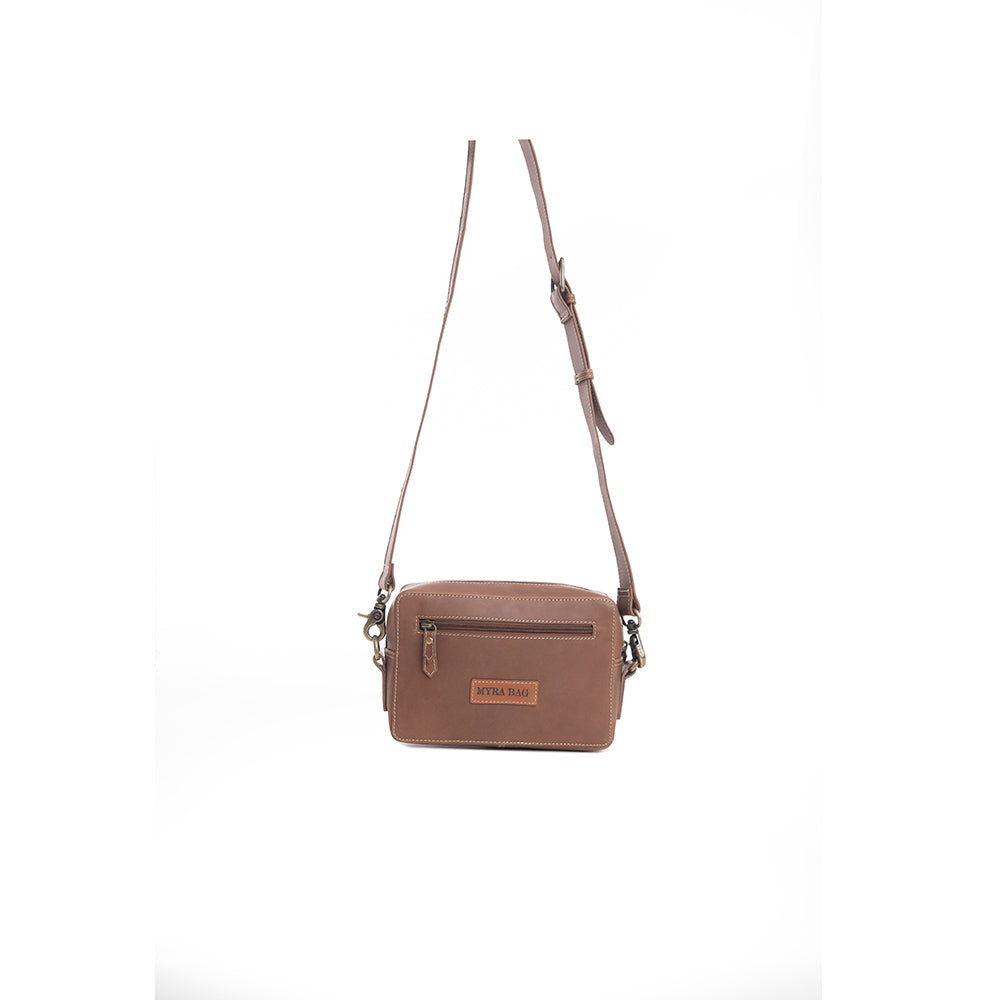 Winds of the Rose Hand-Tooled Bag - Myra USA