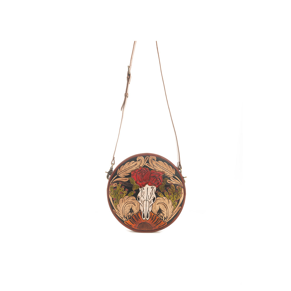 Winds of the Rose Round Bag - Myra USA