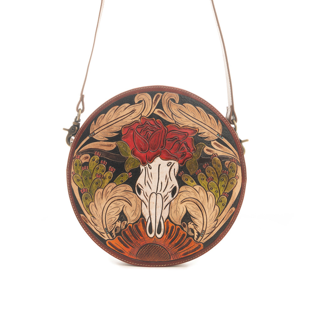 Winds of the Rose Round Bag - Myra USA