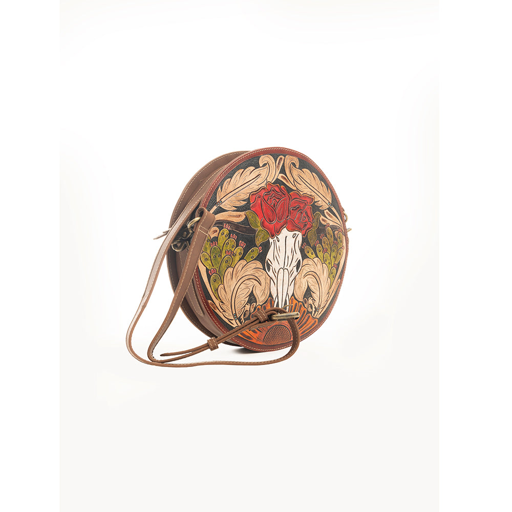 Winds of the Rose Round Bag - Myra USA