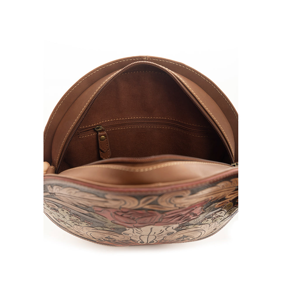 Winds of the Rose Round Bag - Myra USA