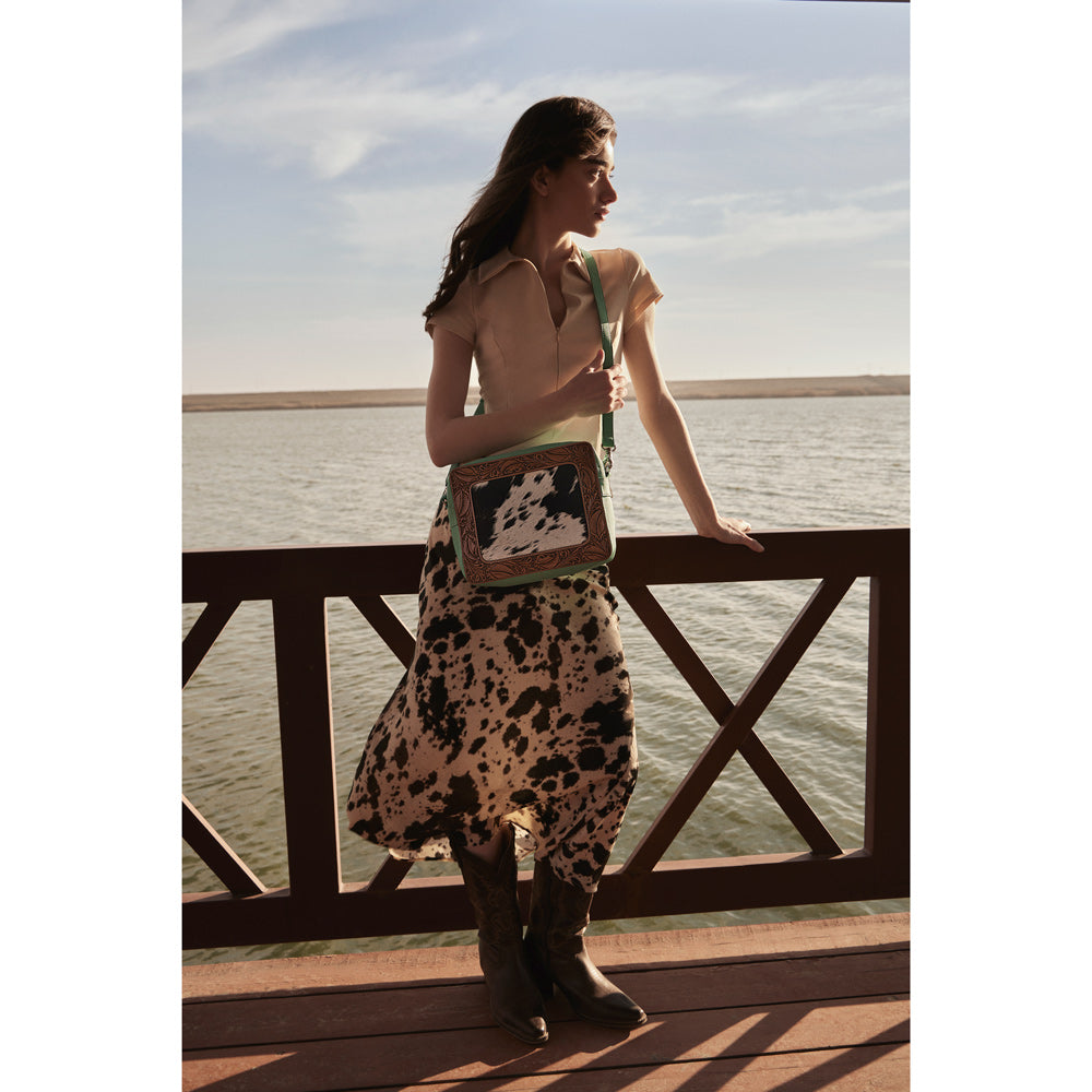 Highstone Small Hand-Tooled Bag - Myra USA