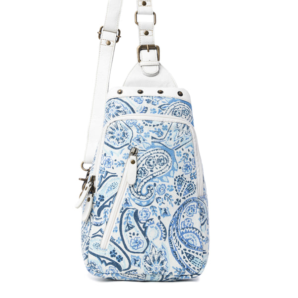My Shade of Blue Sling Bag - Myra USA