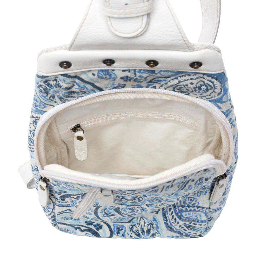 My Shade of Blue Sling Bag - Myra USA