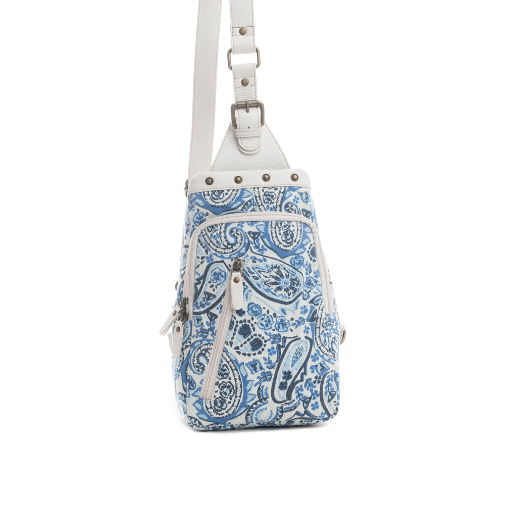 My Shade of Blue Sling Bag - Myra USA