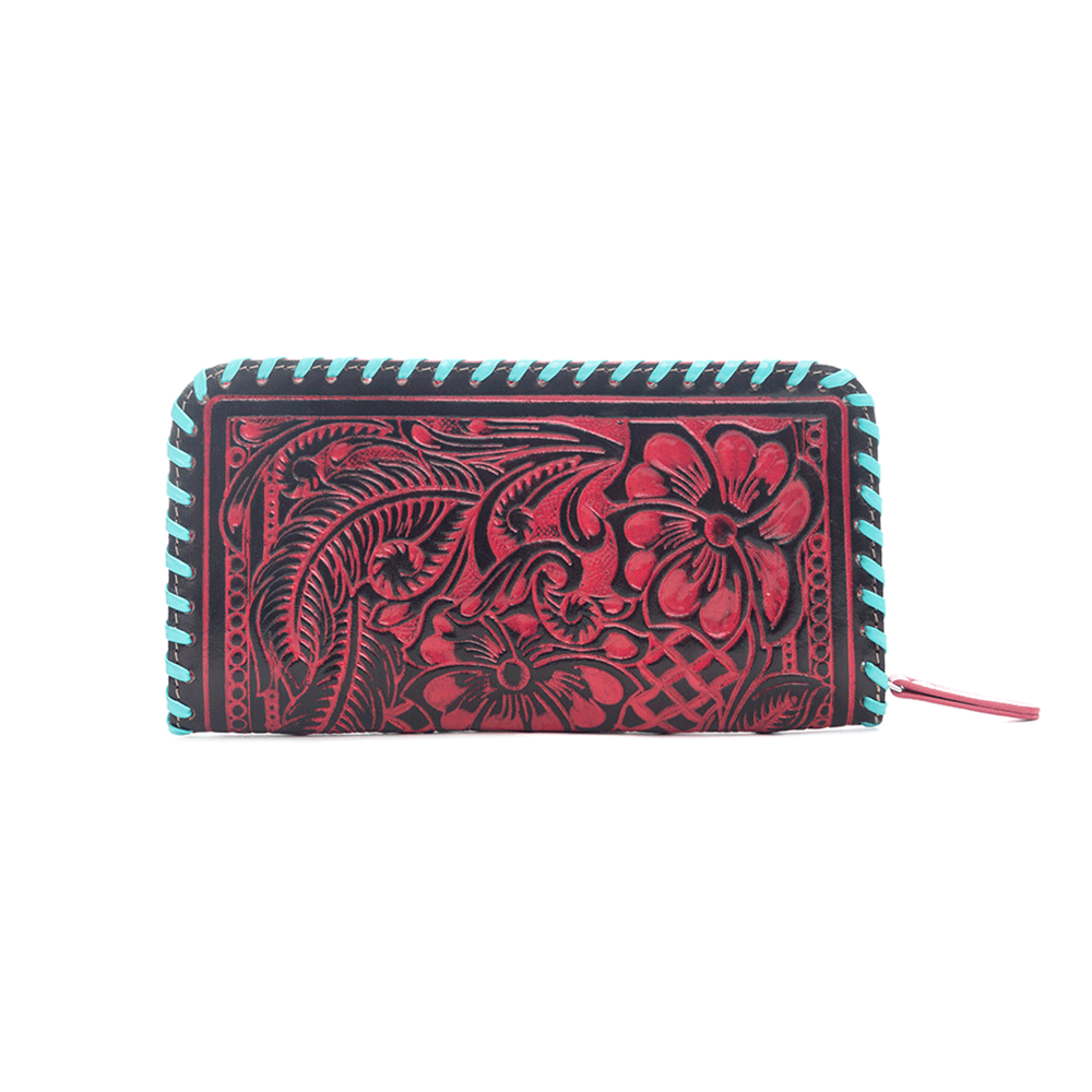 Rosa Crimson Wallet - Myra USA