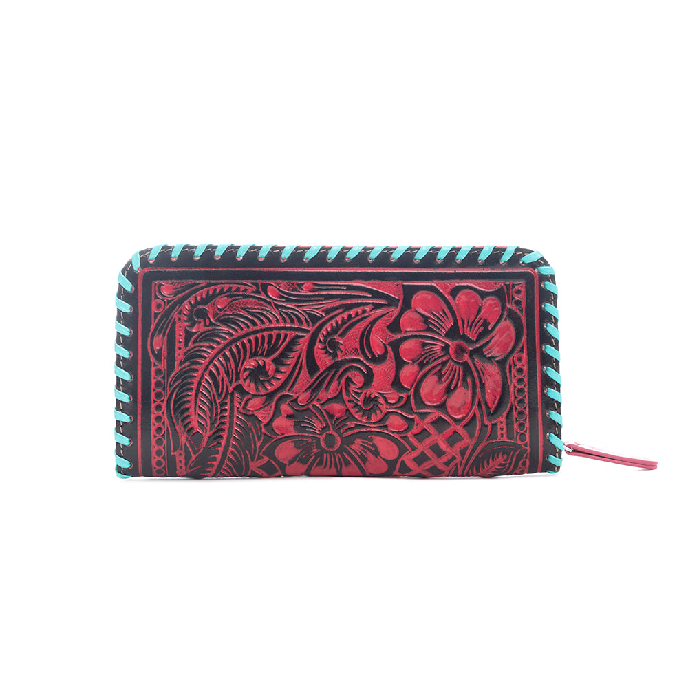 Rosa Crimson Wallet - Myra USA