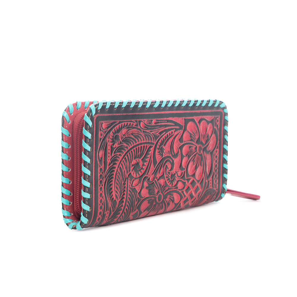 Rosa Crimson Wallet - Myra USA