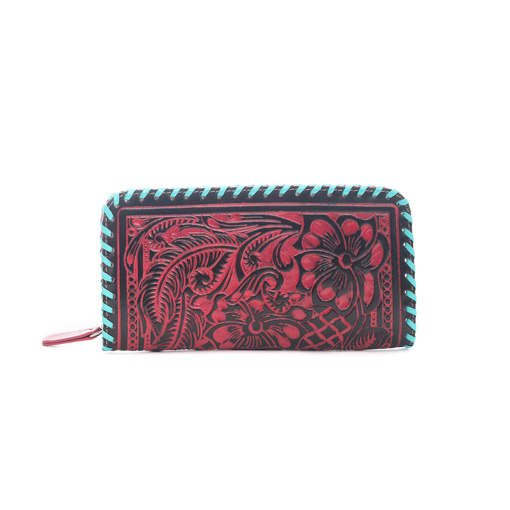 Rosa Crimson Wallet - Myra USA