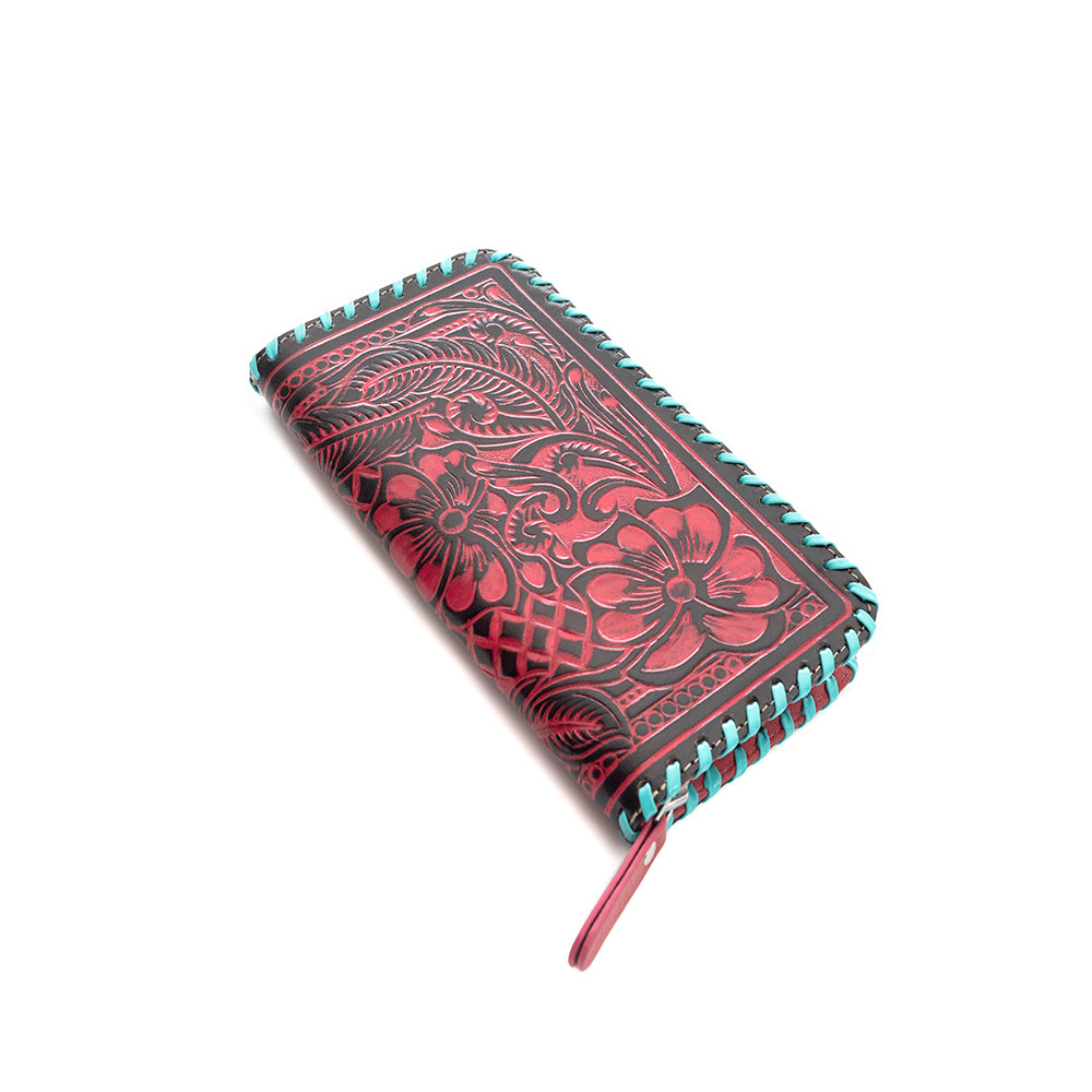 Rosa Crimson Wallet - Myra USA