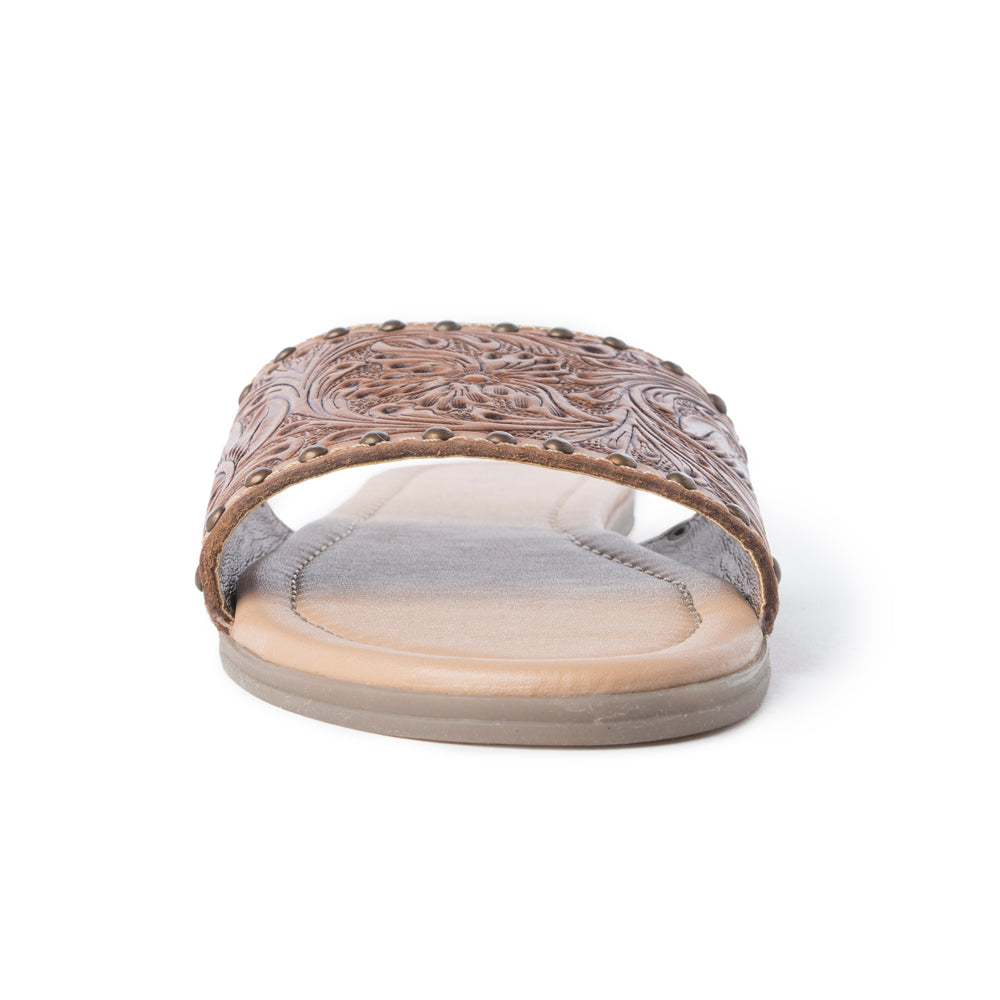 Ellie Hand-Tooled Sandals - Myra USA