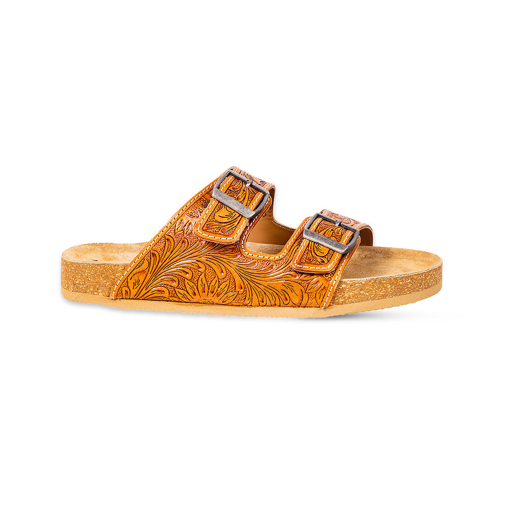 Molly Megan Hand-Tooled Sandals - Myra USA