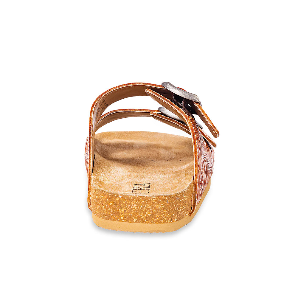 Molly Megan Hand-Tooled Sandals - Myra USA