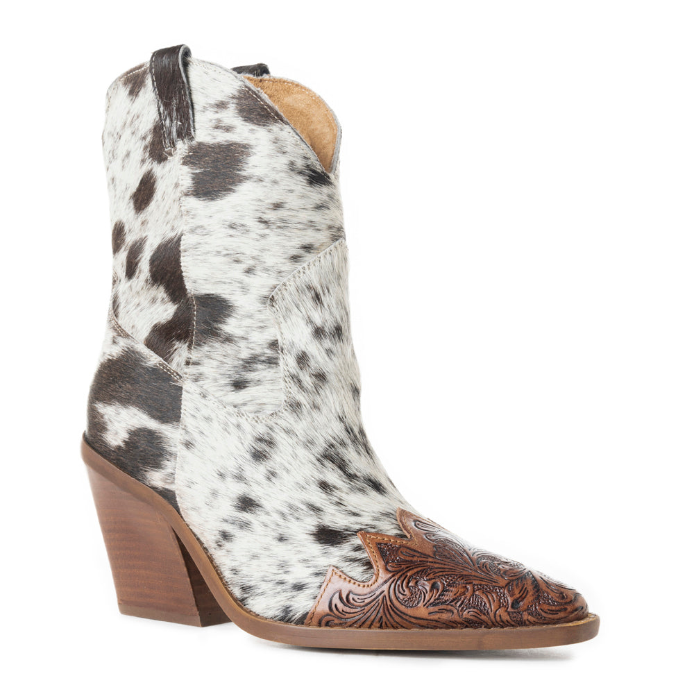 Flossie Hair-On Hide Boots - Myra USA