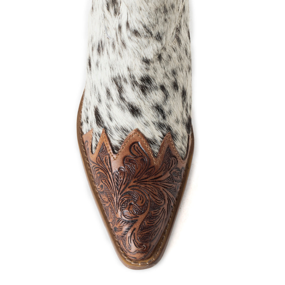 Flossie Hair-On Hide Boots - Myra USA