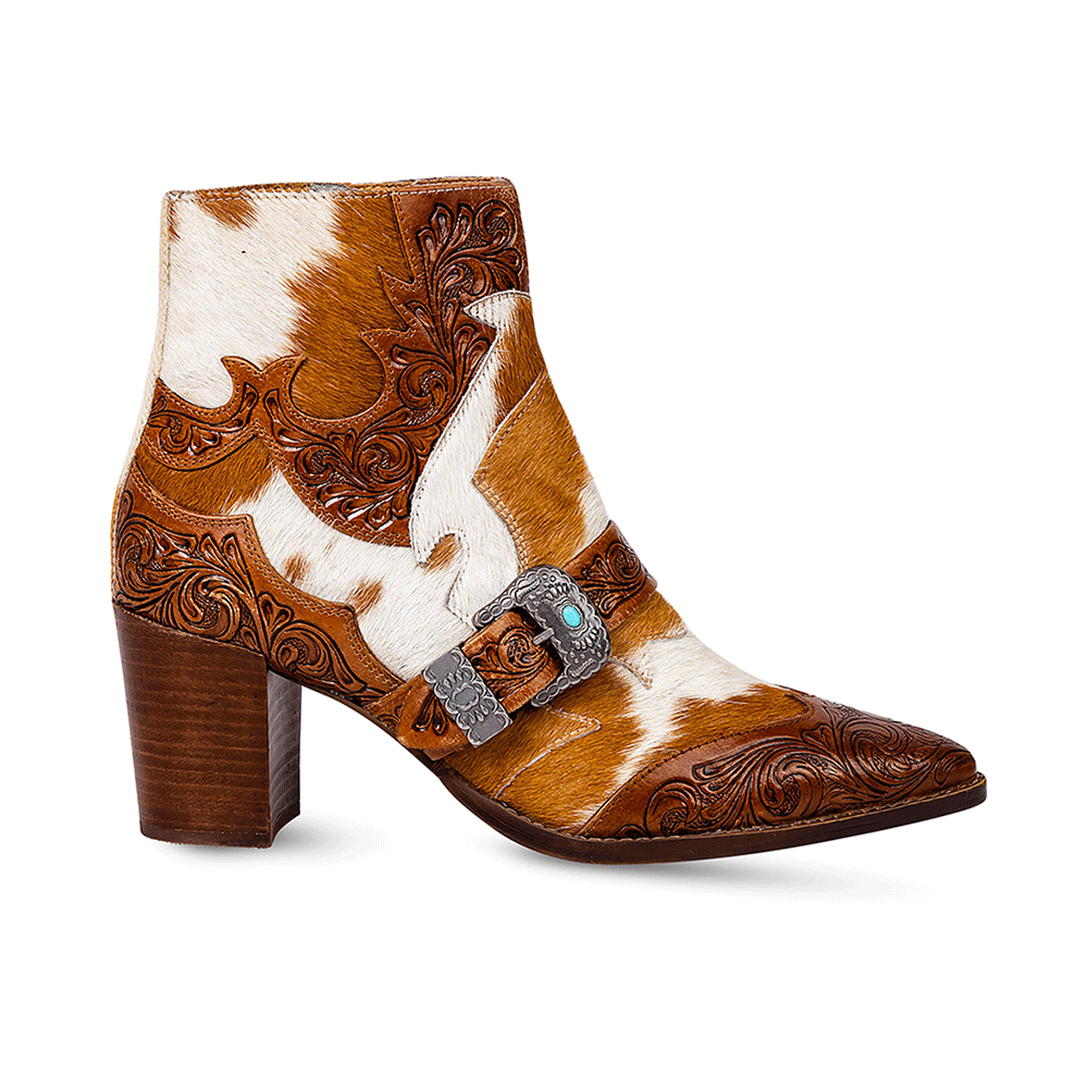 Goldie Hair-On Hide Boots - Myra USA