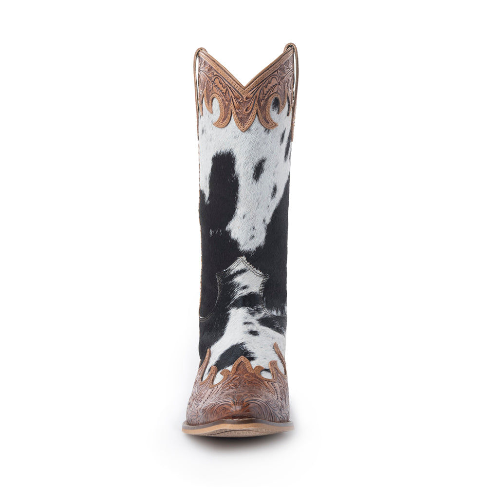 Adelaide Hair-On High Top Boots - Myra USA