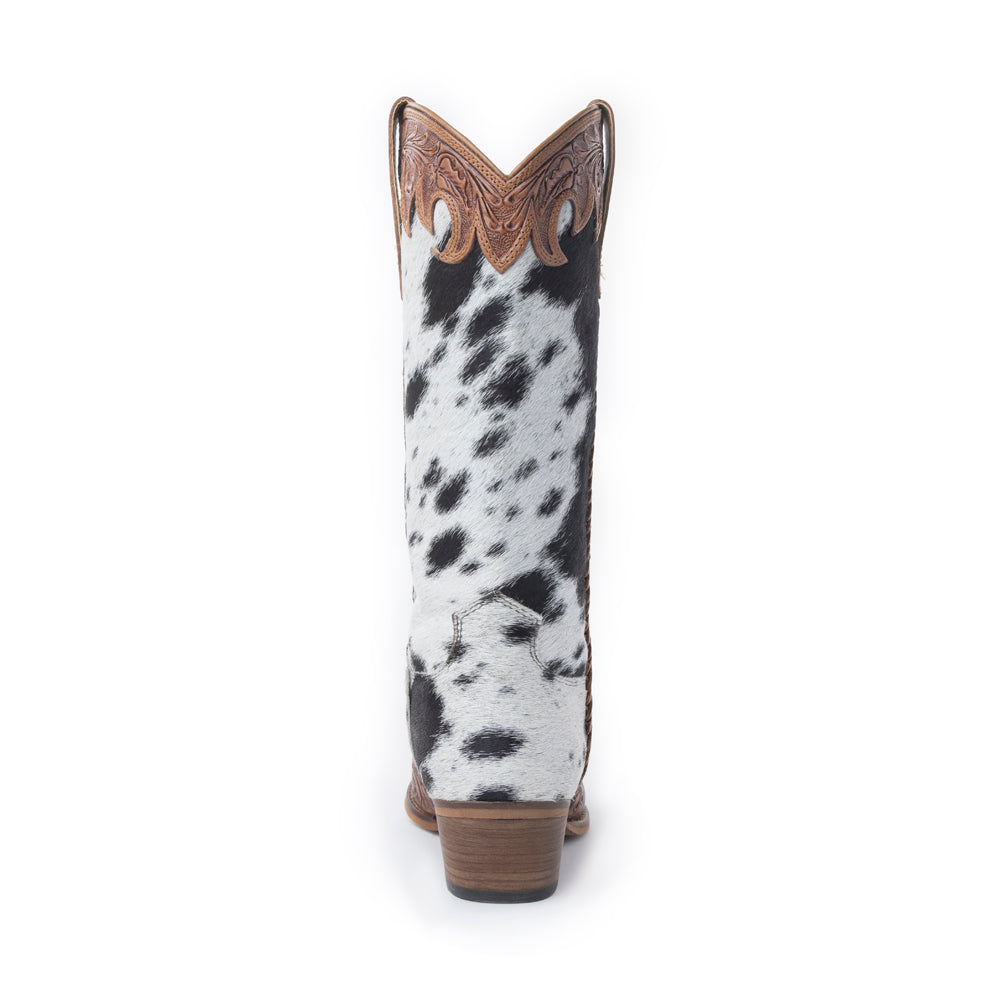 Adelaide Hair-On High Top Boots - Myra USA