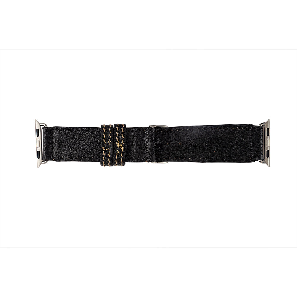 Tyler Springs Hand-tooled Leather Watchband - Myra USA